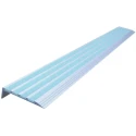 RS PRO Green Grey Stair Nosing Quartz Sand Aluminium Nosing Anti-Slip Finish 900mm x 600mm x 5mm 174-5942