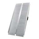 RS PRO Aluminium Foldable Wheelchair Ramp, 710mm Width, 1.22m Length, 272kg Maximum Load 174-5960