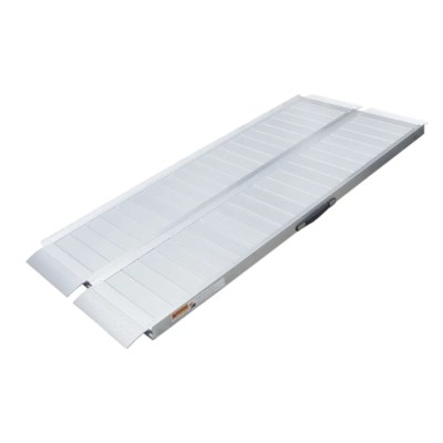 RS PRO Aluminium Foldable Wheelchair Ramp 1.83m Length 710mm Width 272kg Maximum Load 174-5961
