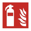 RS PRO Polyvinyl Chloride Fire Safety Sign Fire Extinguisher Self-Adhesive 174-5990