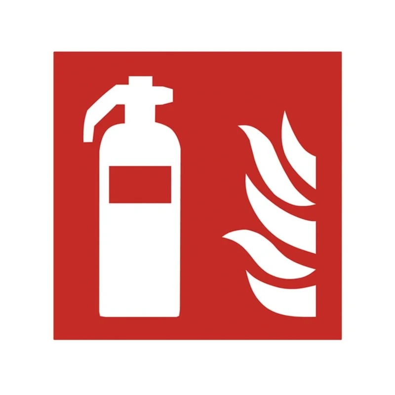 RS PRO Polyvinyl Chloride Fire Safety Sign Fire Extinguisher Self-Adhesive 174-5990
