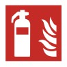 RS PRO Polyvinyl Chloride Fire Safety Sign Fire Extinguisher Self-Adhesive 174-5990