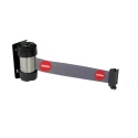 RS PRO Strap Post, Polyester Grey Tape Retractable Barrier 2 m 174-5986