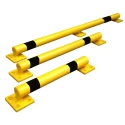 RS PRO Yellow and Black Polyurethane Flexible Impact Protector 80 mm Diameter 1.2 m Width Model 174-5999