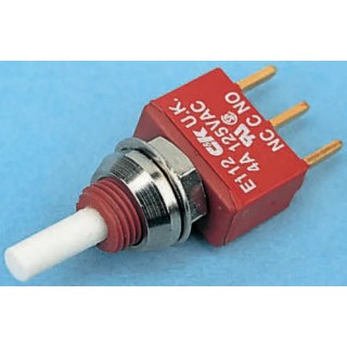 C & K Push Button Switch Momentary PCB SPDT 28V dc E112SD1AQE