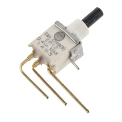 C & K Miniature Push Button Switch Momentary PCB Mount SPDT IP57 Protected EP12SD1AVBE