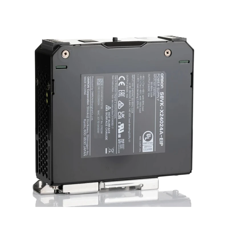 Omron Switched Mode DIN Rail Power Supply 1 Phase AC Input 85-264 V / DC Input 90-350 V, 28 V DC Output, 10 A, 240 W S8VK-X