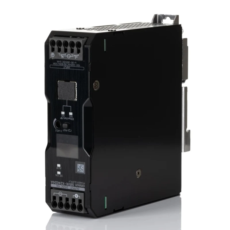Omron Switched Mode DIN Rail Power Supply 1 Phase AC Input 85-264 V / DC Input 90-350 V, 28 V DC Output, 10 A, 240 W S8VK-X
