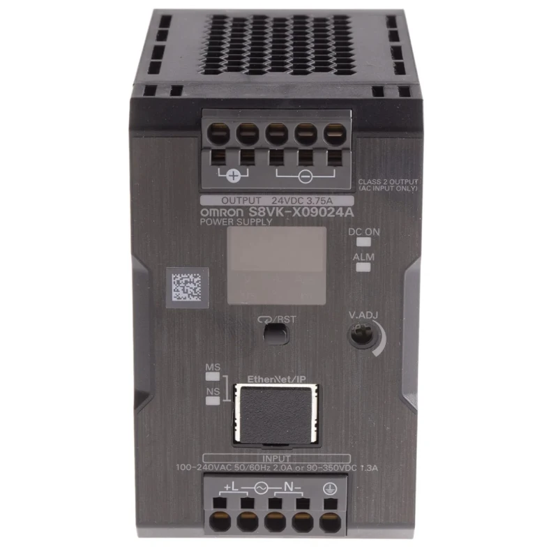 Omron S8VK-X Switched Mode DIN Rail Power Supply 90W 24.1V dc, 3.75A Output S8VK-X09024-EIP