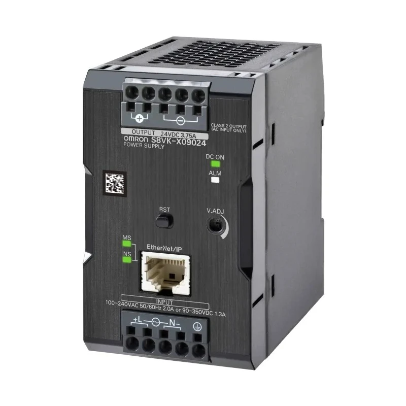 Omron S8VK-X Switched Mode DIN Rail Power Supply 90W 24.1V dc, 3.75A Output S8VK-X09024-EIP