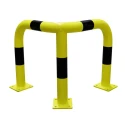 RS PRO Yellow Black Steel Safety Barrier, Safety Railing, 600mm x 600mm x 600mm, Model 174-5900