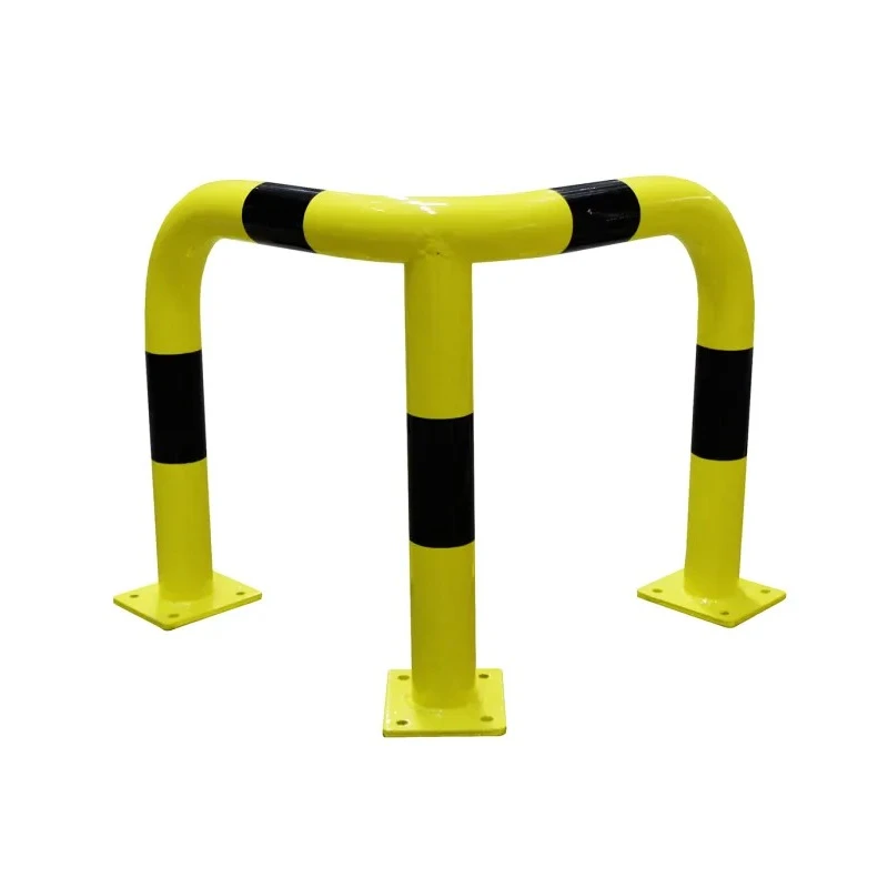 RS PRO Yellow Black Steel Safety Barrier, Safety Railing, 600mm x 600mm x 600mm, Model 174-5900