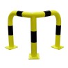 RS PRO Yellow Black Steel Safety Barrier, Safety Railing, 600mm x 600mm x 600mm, Model 174-5900
