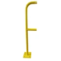 RS PRO Yellow Safety Barrier Steel Safety Railing Length 200mm Height 1m Diameter 40mm Model 174-5918