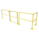 RS PRO Yellow Safety Barrier Steel Safety Railing Length 200mm Height 1m Diameter 40mm Model 174-5918