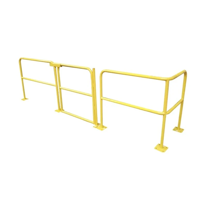 RS PRO Yellow Safety Barrier Steel Safety Railing Length 200mm Height 1m Diameter 40mm Model 174-5918