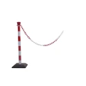 RS PRO Traffic Management Post Red and White ABS Material 2 m Length 1 m Height 280 mm Width Model 174-5923