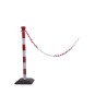RS PRO Traffic Management Post Red and White ABS Material 2 m Length 1 m Height 280 mm Width Model 174-5923