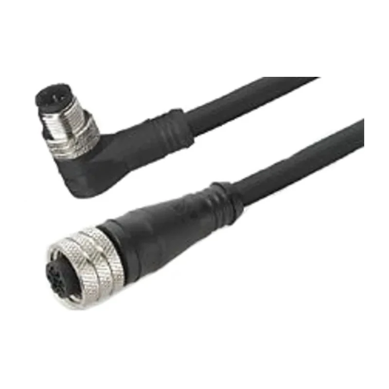 Molex Sensor Actuator Cable Female 4 Way M12 Straight to Male 4 Way M12 Straight, 5 m 120066-0692