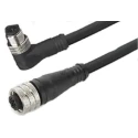 Molex Sensor Actuator Cable Female 4 way M12 Straight to Male 4 way M12 Straight, 10 m 120066-0695