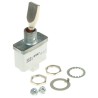 APEM Panel Mount Toggle Switch On-Off SPST Screw Terminal 28 V dc 250 V ac 3531-003N00