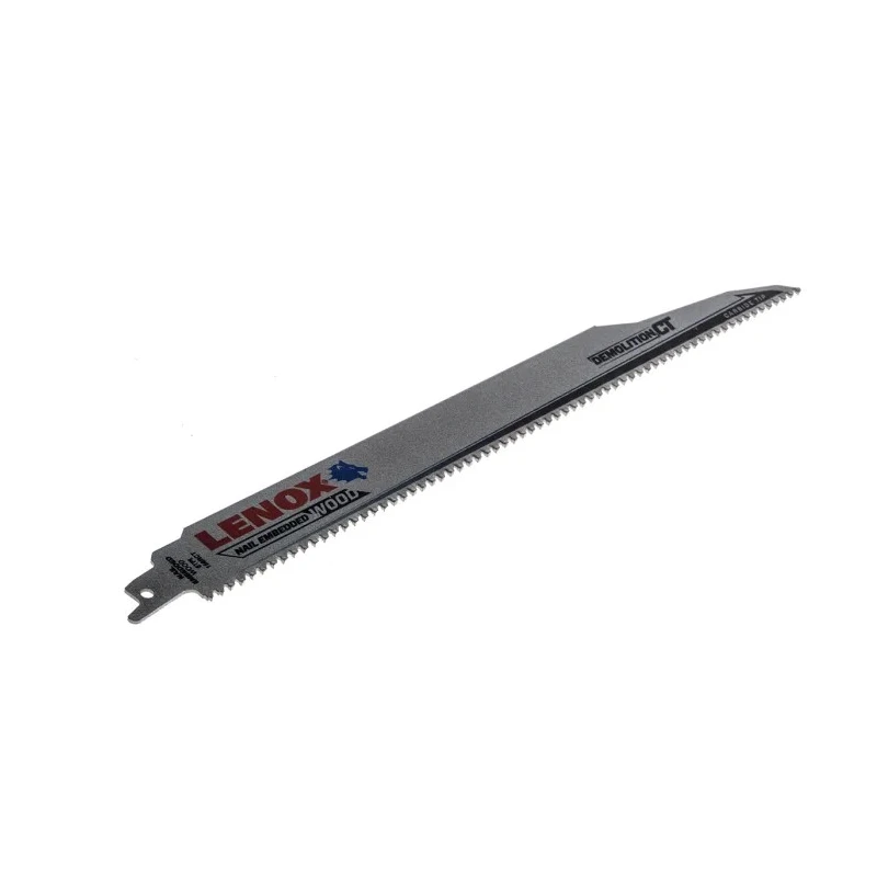 Lenox Reciprocating Saw Blade 1-Piece 305 mm Carbide Tip 1.3 mm Thickness 22 mm Width 6 Teeth Per Inch 1832146