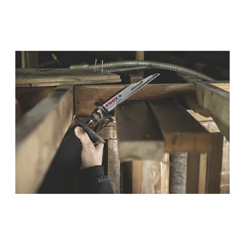 Lenox Reciprocating Saw Blade Carbide Tip 152 mm Length 22 mm Width 1.3 mm Thickness 6 Teeth Per Inch 1832118