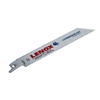 Lenox Reciprocating Saw Blade 5-Piece 152 mm Bi-Metal 0.9 mm Thickness 19 mm Width 18 Teeth Per Inch 20566618R