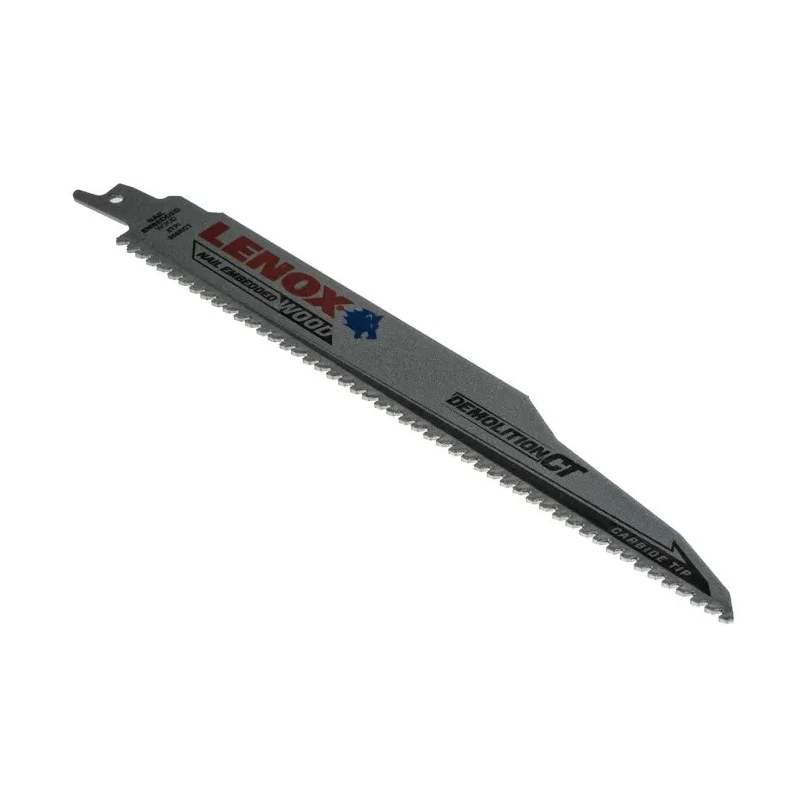 Lenox Reciprocating Saw Blade 1-Piece 152 mm Carbide Tip 1.3 mm Thickness 22 mm Width, 6 Teeth Per Inch 1832143