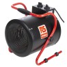 RS PRO 3 kW Industrial Heater 386 m³/h, Floor Mount, Thermostat Control, Type C - EU 174-6570