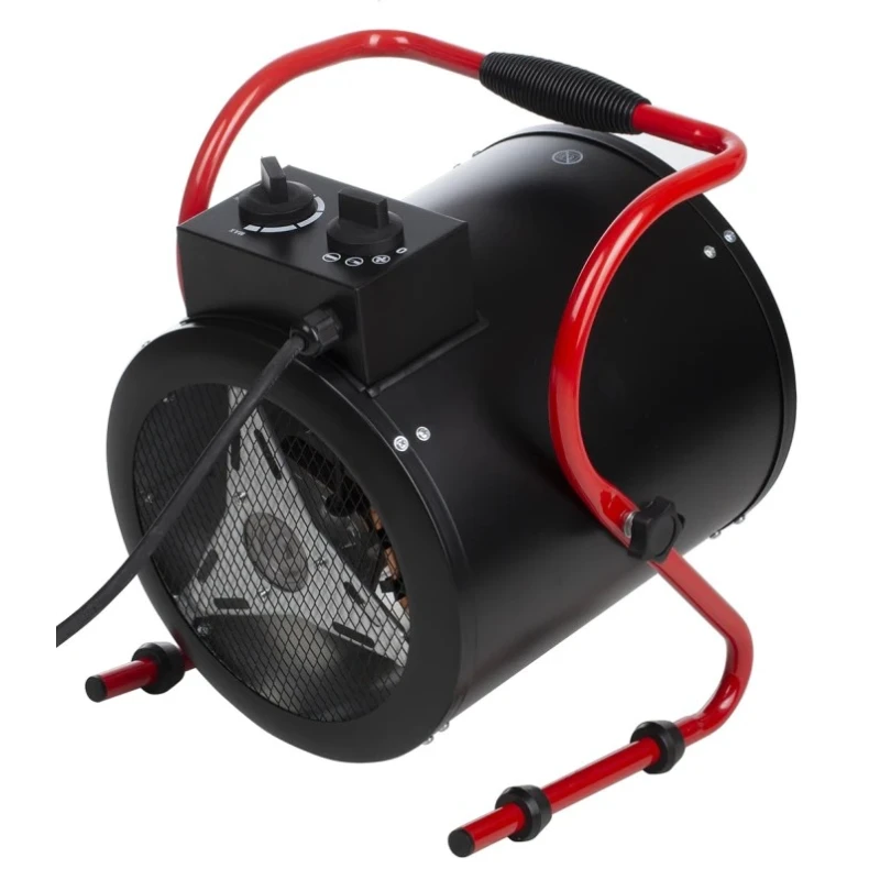 RS PRO 3 kW Industrial Heater 386 m³/h, Floor Mount, Thermostat Control, Type C - EU 174-6570
