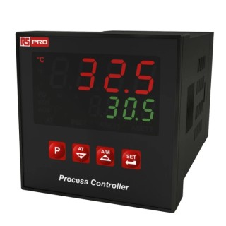 RS Pro Panel Mount PID Temperature Controller, 3 Output Relay SSR 240V AC On-Off 798-3466