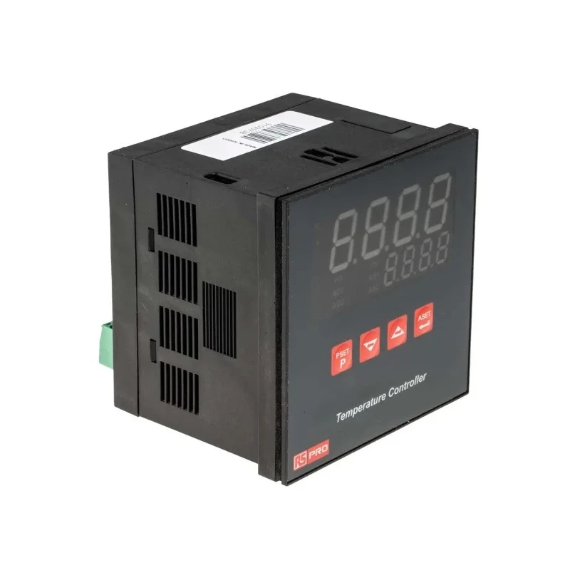 RS Pro Panel Mount PID Temperature Controller 3 Output SSR 230V AC On-Off 798-3472