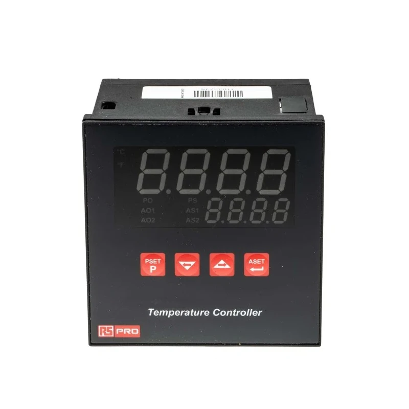 RS Pro Panel Mount PID Temperature Controller 3 Output SSR 230V AC On-Off 798-3472