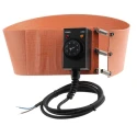 RS PRO Fibreglass Silicone Side Drum Heater 50 L, 125 x 940 mm, 500 W, 230 V 798-3747