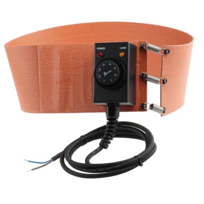 RS PRO Fibreglass Silicone Side Drum Heater 50 L, 125 x 940 mm, 500 W, 230 V 798-3747