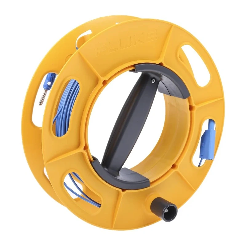 Fluke Ground Earth Cable Reel Electrical Test & Measurement Accessory Compatible with 1623 and 1625 Series CABLE REEL 25M BL