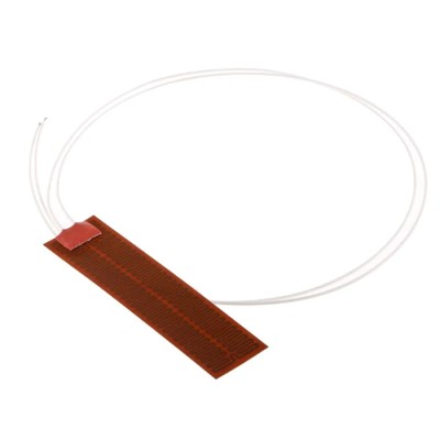 RS PRO Polyimide Heater Mat Rectangle 12V 4W 100mm x 25mm 0.2mm Thickness 798-3753