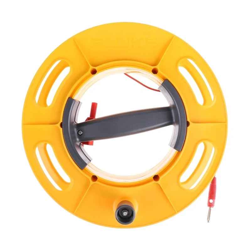 Fluke Ground Earth Cable Reel 50M Red For Use With 1623 and 1625 Series CABLE REEL 50M RD