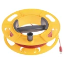 Fluke Ground Earth Cable Reel 50M Red For Use With 1623 and 1625 Series CABLE REEL 50M RD