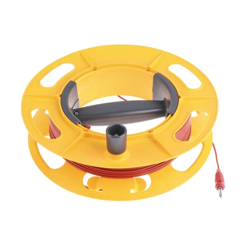 Fluke Ground Earth Cable Reel 50M Red For Use With 1623 and 1625 Series CABLE REEL 50M RD