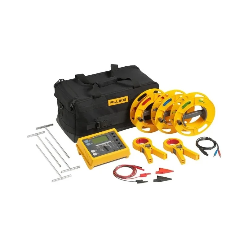 Fluke Earth Tester Kit ±5 % rdg + 5 Digits Accuracy CAT II 300V FLUKE-1625-2 KIT