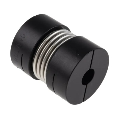 Ruland 41.3 mm OD Aluminium Clamp Style Flexible Coupler 12 mm Bore 50.8 mm Length MBC41-12-12-A