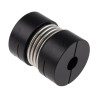 Ruland 41.3 mm OD Aluminium Clamp Style Flexible Coupler 12 mm Bore 50.8 mm Length MBC41-12-12-A