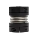 Ruland 41.3 mm OD Aluminium Clamp Style Flexible Coupler 12 mm Bore 50.8 mm Length MBC41-12-12-A