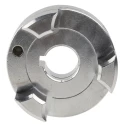 Ruland Aluminium Clamp Zero Backlash Elastomer Coupler 50.8 mm OD, 61 mm Length MJCC51-16-A
