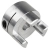 Ruland 57.2 mm OD Elastomer Clamp Aluminium Zero Backlash Coupler MJCC57-16-A