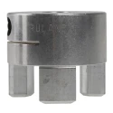 Ruland 57.2 mm OD Elastomer Clamp Aluminium Zero Backlash Coupler MJCC57-16-A