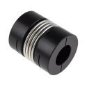 Ruland 50.8 mm Outer Diameter 25 mm Bore Stainless Steel Bellows Clamp Coupler 58.7 mm Length MBC51-25-25-A