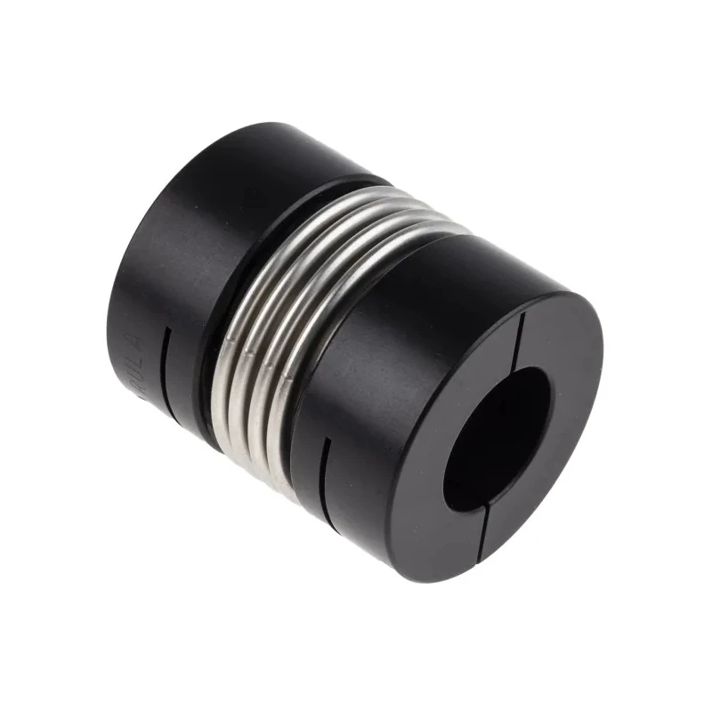 Ruland 50.8 mm Outer Diameter 25 mm Bore Stainless Steel Bellows Clamp Coupler 58.7 mm Length MBC51-25-25-A